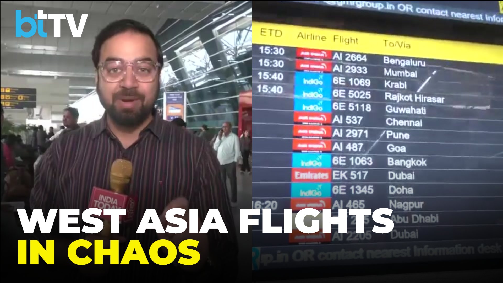 West Asia Travel Turmoil: Flights Cancelled as Lim