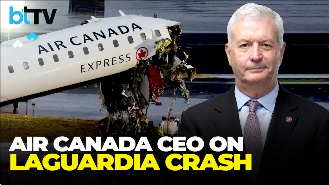 Air Canada CEO Michael Rousseau Confirms Pilot, Co-Pilot Killed In Deadly LaGuardia Crash