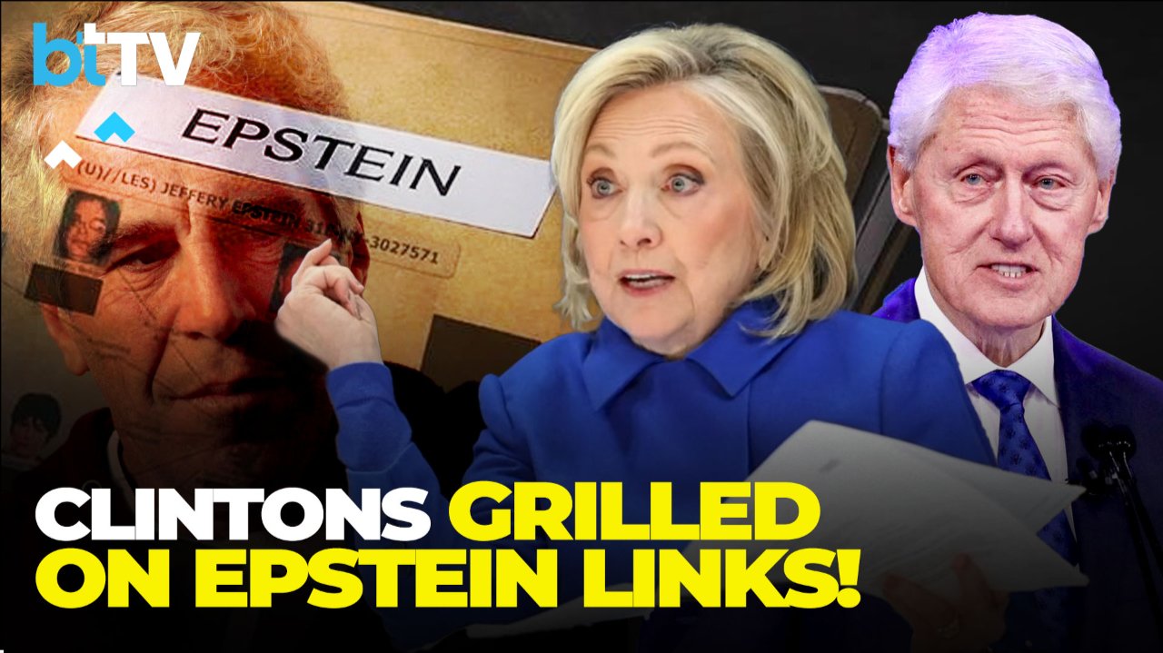 Watch: Bill Clinton & Hillary Clinton Face Heated 