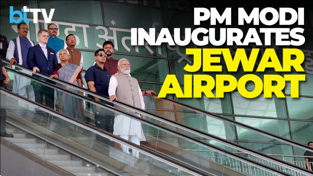 PM Inaugurates Noida Airport In Jewar, Launches Attack On Congress SP Over Project Delay