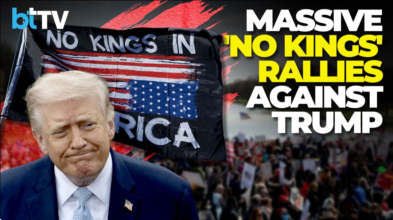 &lsquo;No Kings&rsquo; Protests Sweep U.S. As Anti Trump Wave Grows Over Iran War And Immigration Crackdown