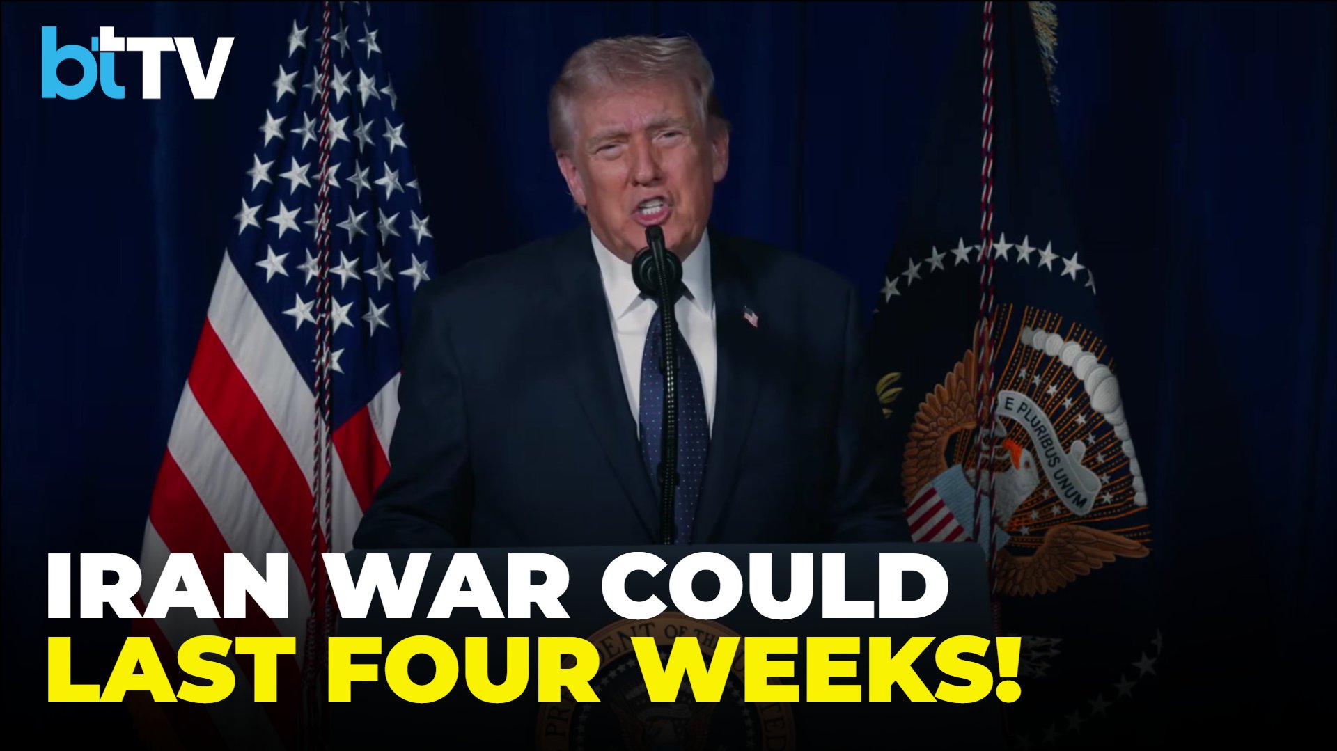 "It’s A Big Country": Trump Says Iran Conflict Could Last Four Weeks As Operation Epic Fury Expands