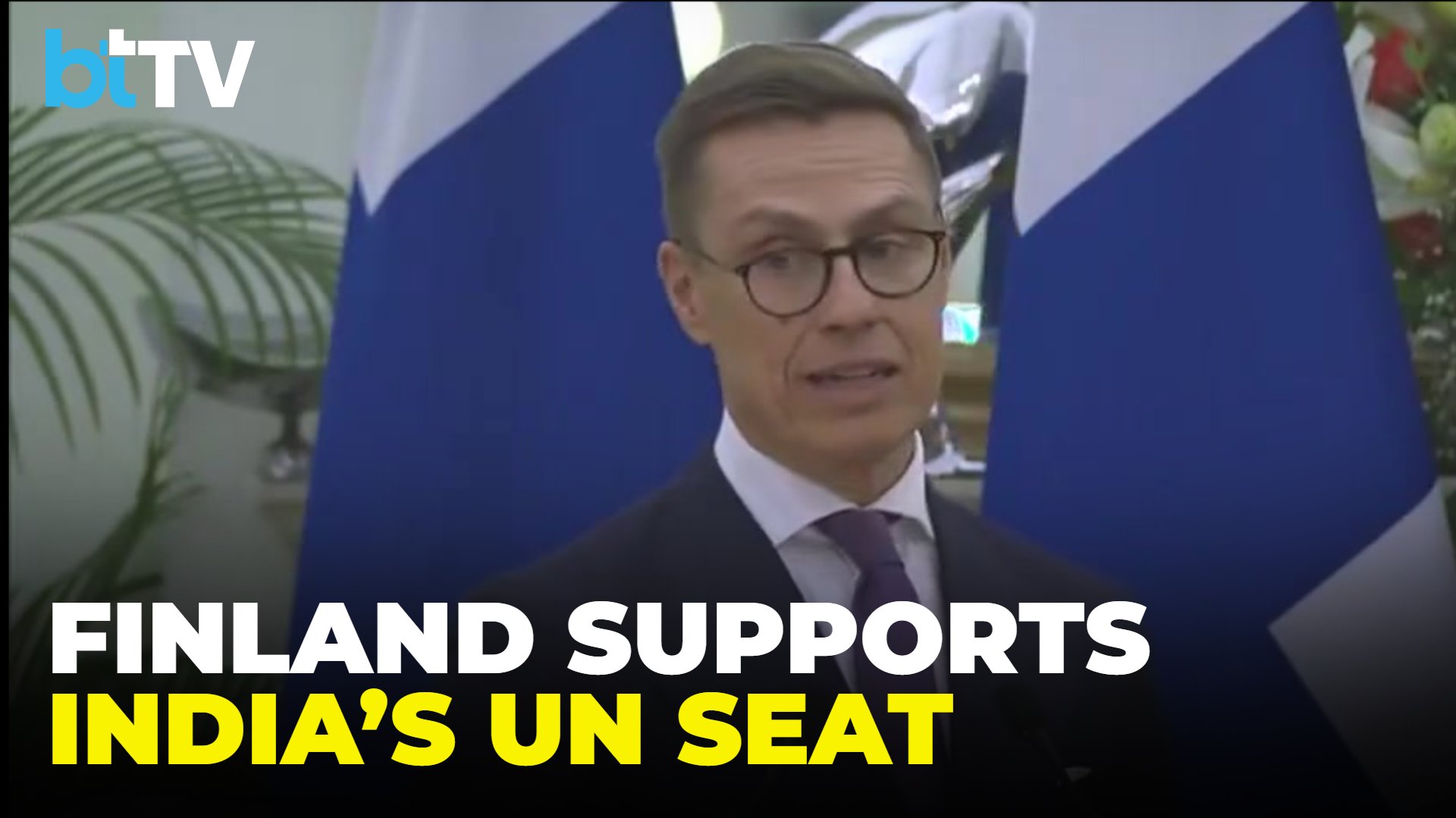 “India Must Have A UN Security Council Seat,” Finland President Stubb In Delhi With PM Modi