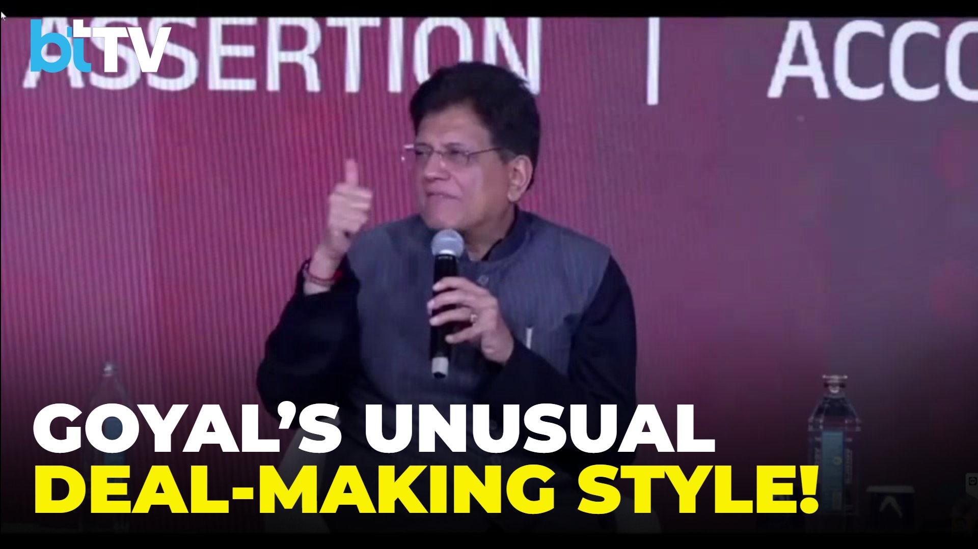 Ice Cream, Coffee And A Handshake: Piyush Goyal Reveals How Big Trade Deals Were Sealed