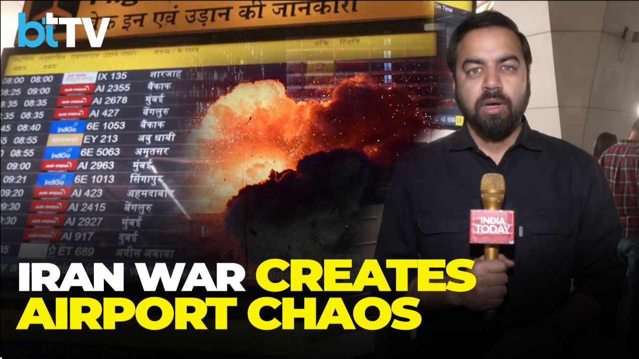 Air Travel Takes A Hit As Middle East War Triggers Flight Cancellations At Delhi's IGI Airport