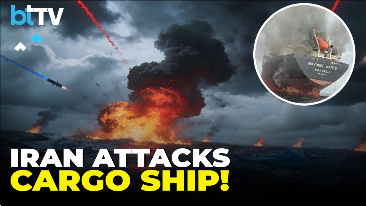 Thai Cargo Ship Hit By Projectiles Near Strait Of Hormuz, India Condemns Attack