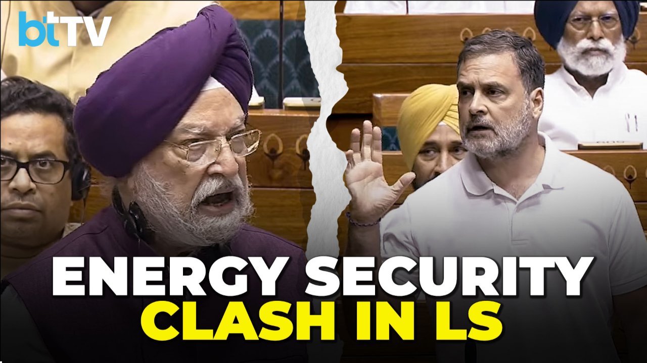 Rahul Gandhi Vs Hardeep Puri In Lok Sabha Over Ind