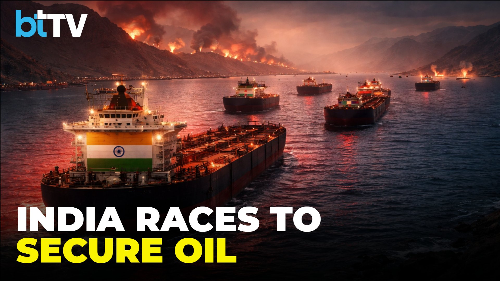 India In Urgent Talks With Iran As Oil, LPG Tankers Stranded Near Strait Of Hormuz