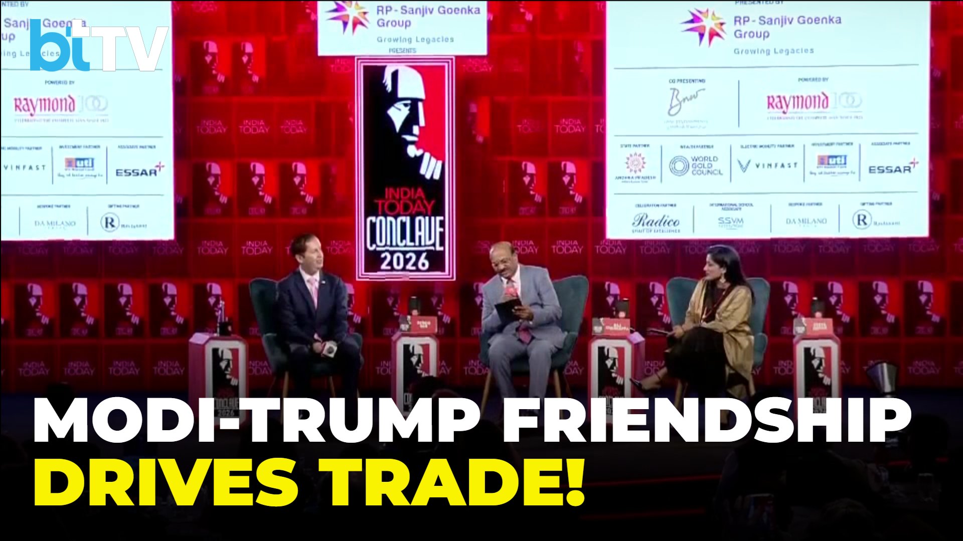 Sergio Gor Credits Modi-Trump Bond For Historic Trade Win | India Today Conclave