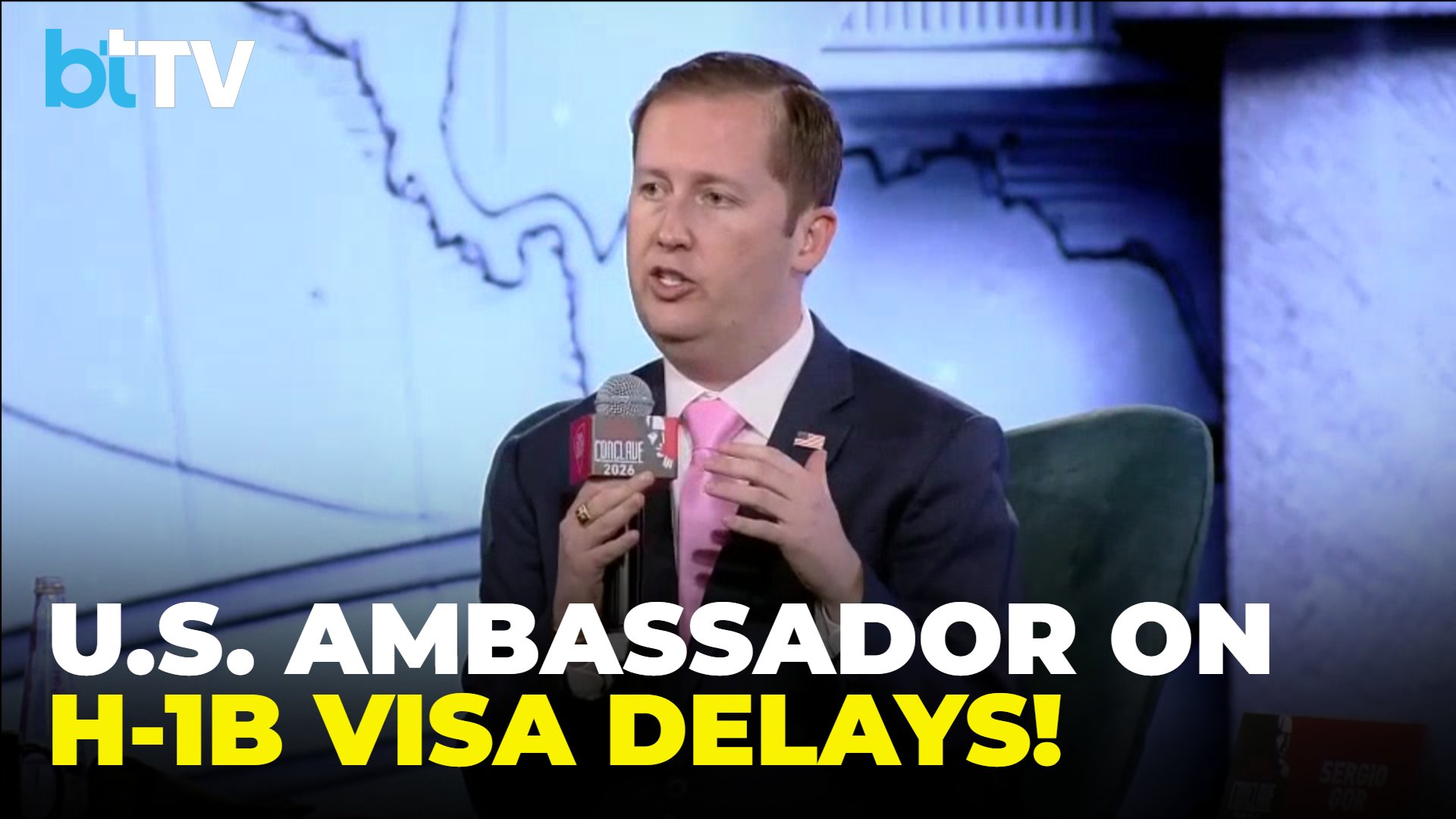 Sergio Gor Defends H-1B Visa Delays, Says Not Targeting India | India Today Conclave