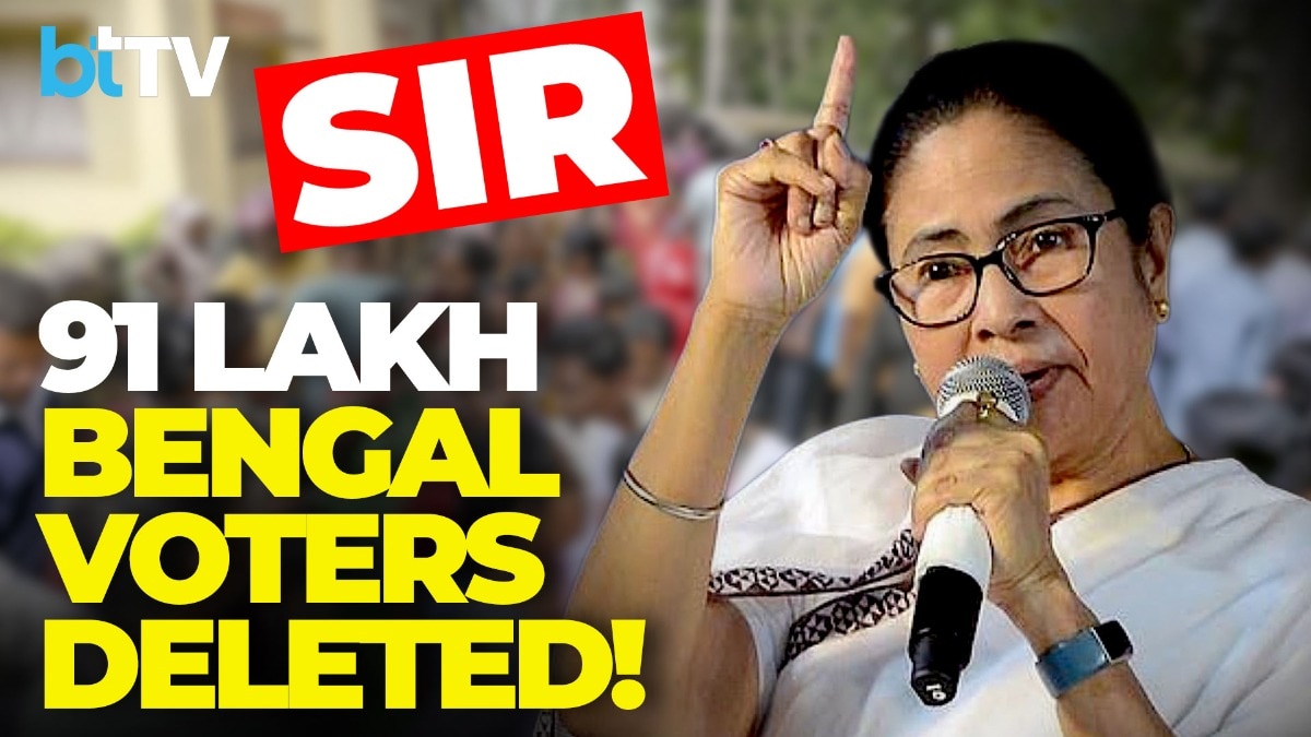 Bengal Voter List Row Explodes As 91 Lakh Names Deleted Sparking Protests Before Polls
