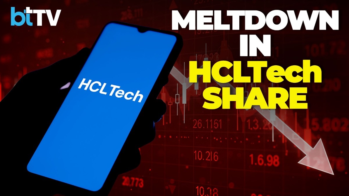 Weak Guidance Drags HCLTech | IT Stocks Under Pressure