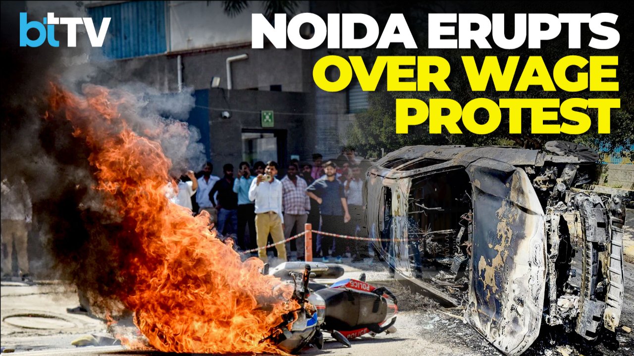 Noida Workers Protest Turns Violent | Wage Hike Announced Amid Clashes
