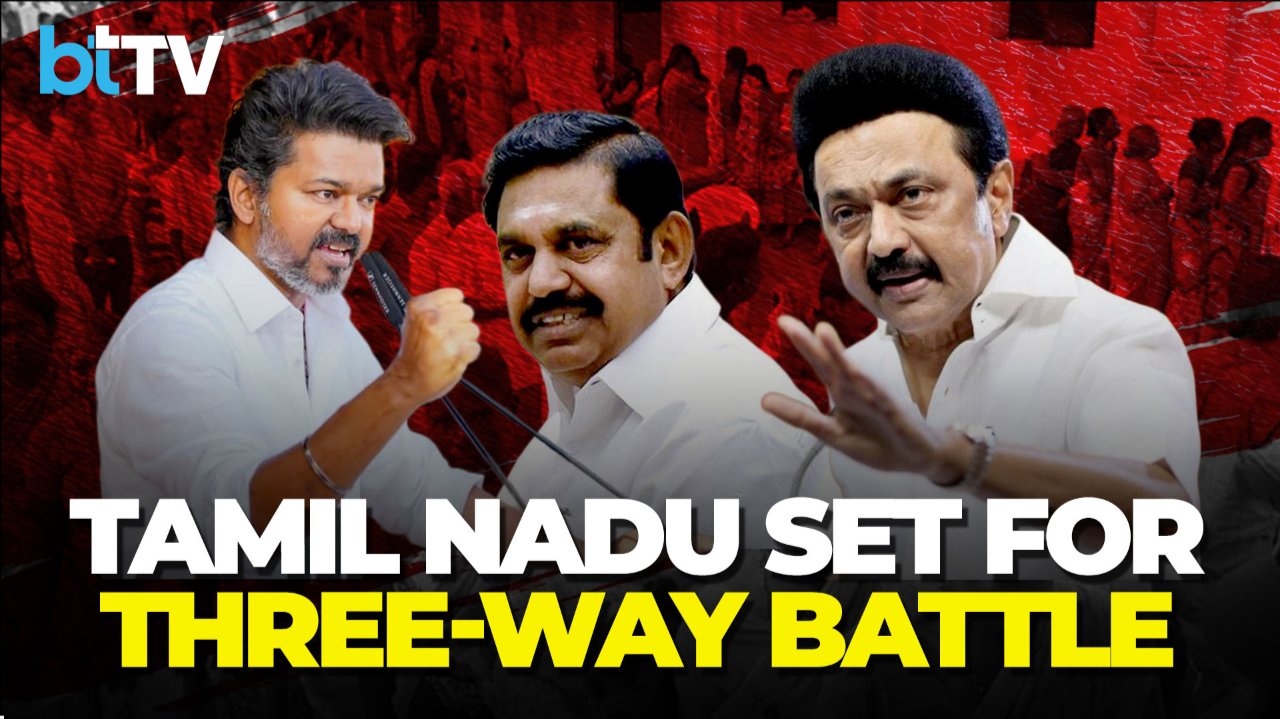 Tamil Nadu 3-Way Battle Heats Up: Stalin vs EPS vs Vijay In Explosive Election Showdown