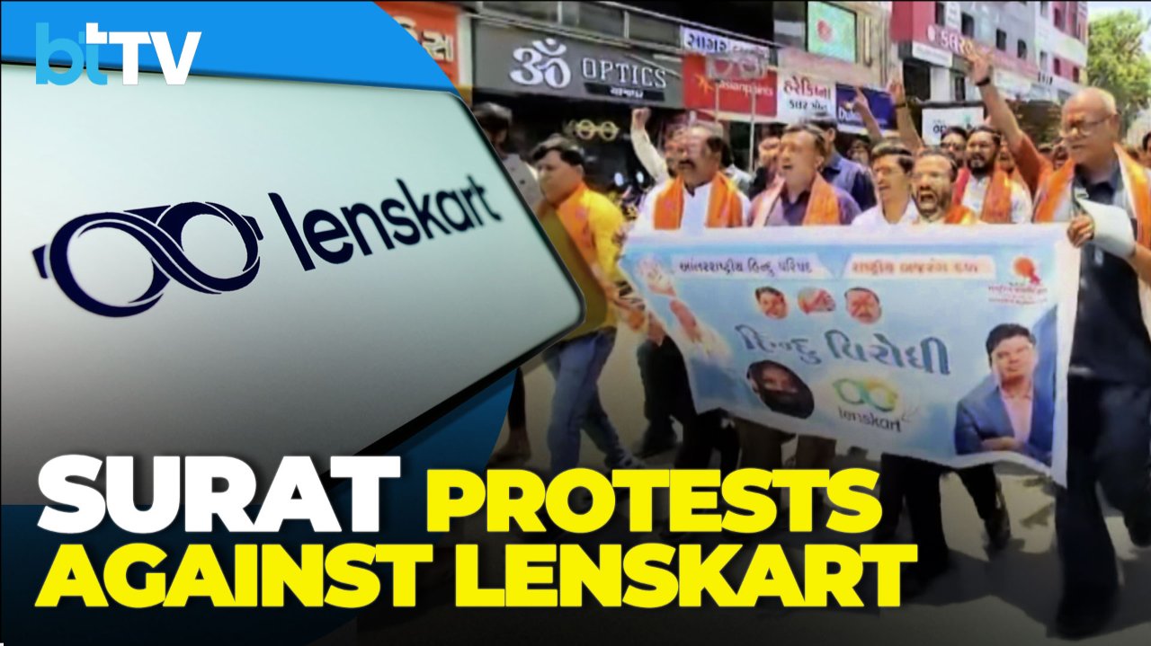 Surat Erupts As Lenskart Faces Outrage Over Firing Youth For Religious Symbols At Work