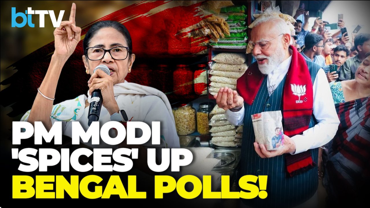 Jhalmuri Diplomacy: PM Modi&rsquo;s Jhargram Snack Break Sparks Viral Storm And TMC &lsquo;No-Fly&rsquo; Row