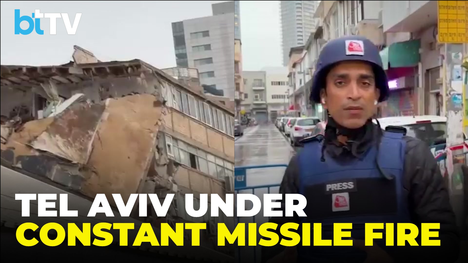 Tel Aviv Ground Report: 900 Missile Alerts, Explosions Rock City As Iran Strikes Continue