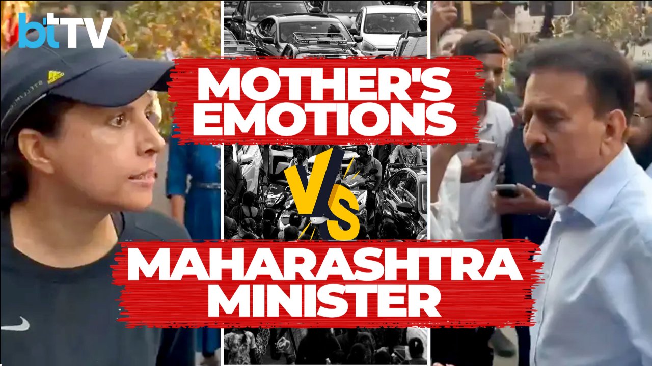 Mumbai Mom Takes On Minister: Furious Commuter Confronts Girish Mahajan Over Rally Traffic!