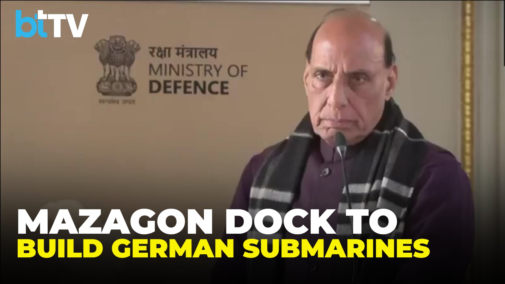"The Next Chapter Is Innovation": Rajnath Singh Unveils India-Germany Torpedo & Submarine Mega-Deal