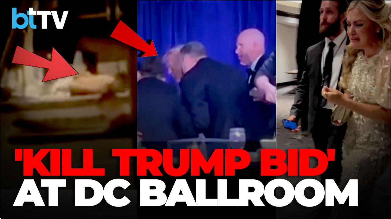 Trump Rushed Offstage Amid Gunfire: Former NASA Intern Arrested At White House Gala