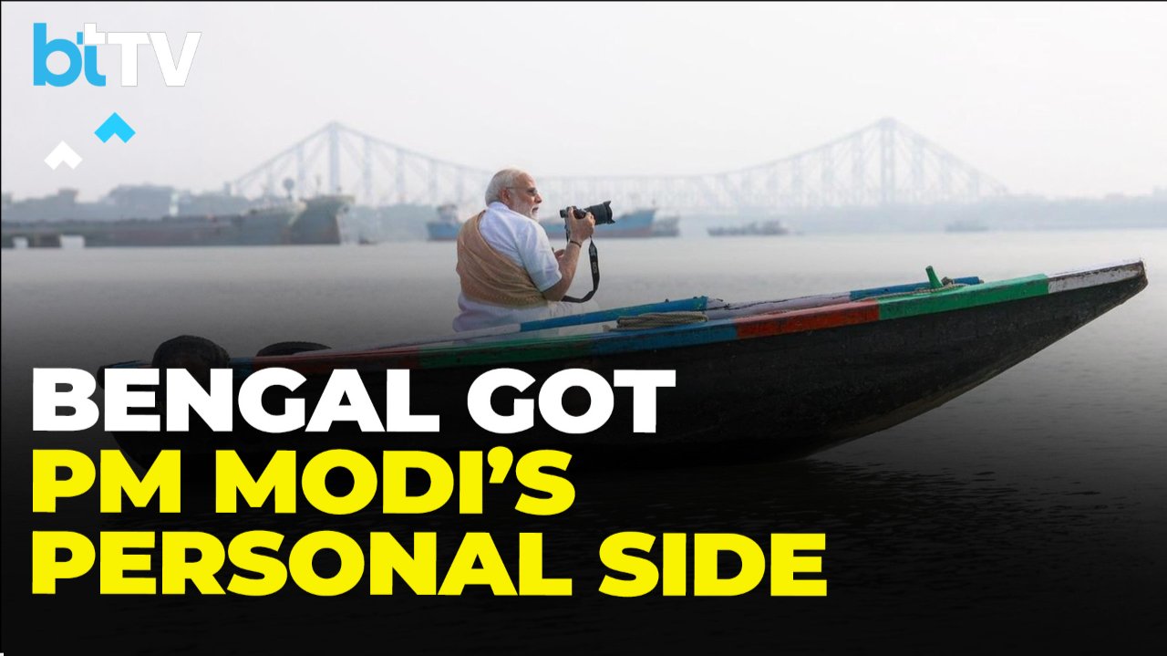 From Jhalmuri Stops To Hooghly River Views, PM Modi’s Kolkata Visit Blended Campaigning With Culture