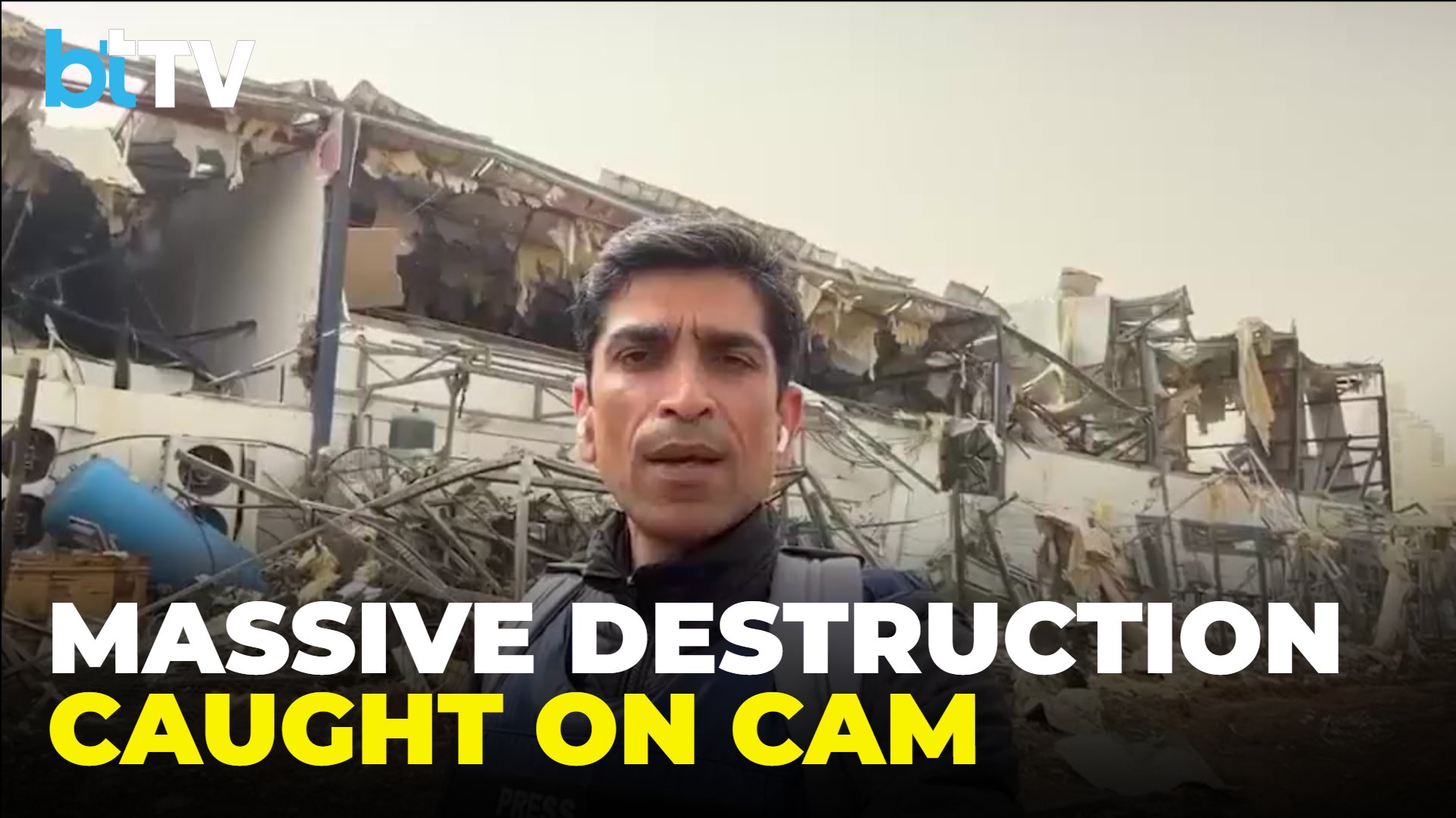 #Watch Ground Report: Drone Facility Destroyed in 