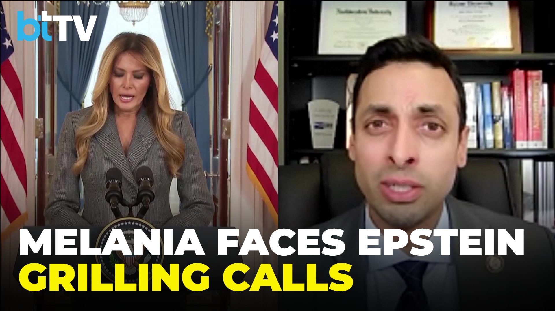 Congressman&rsquo;s Big Demand: Melania Trump Must Testify On Epstein