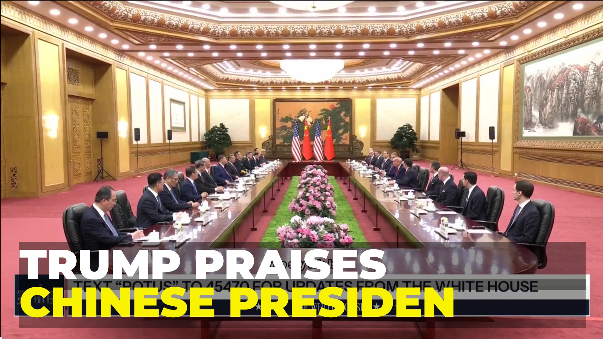 Trump Meets China’s President | “US-China Relations Better Than Ever” | Big Statement