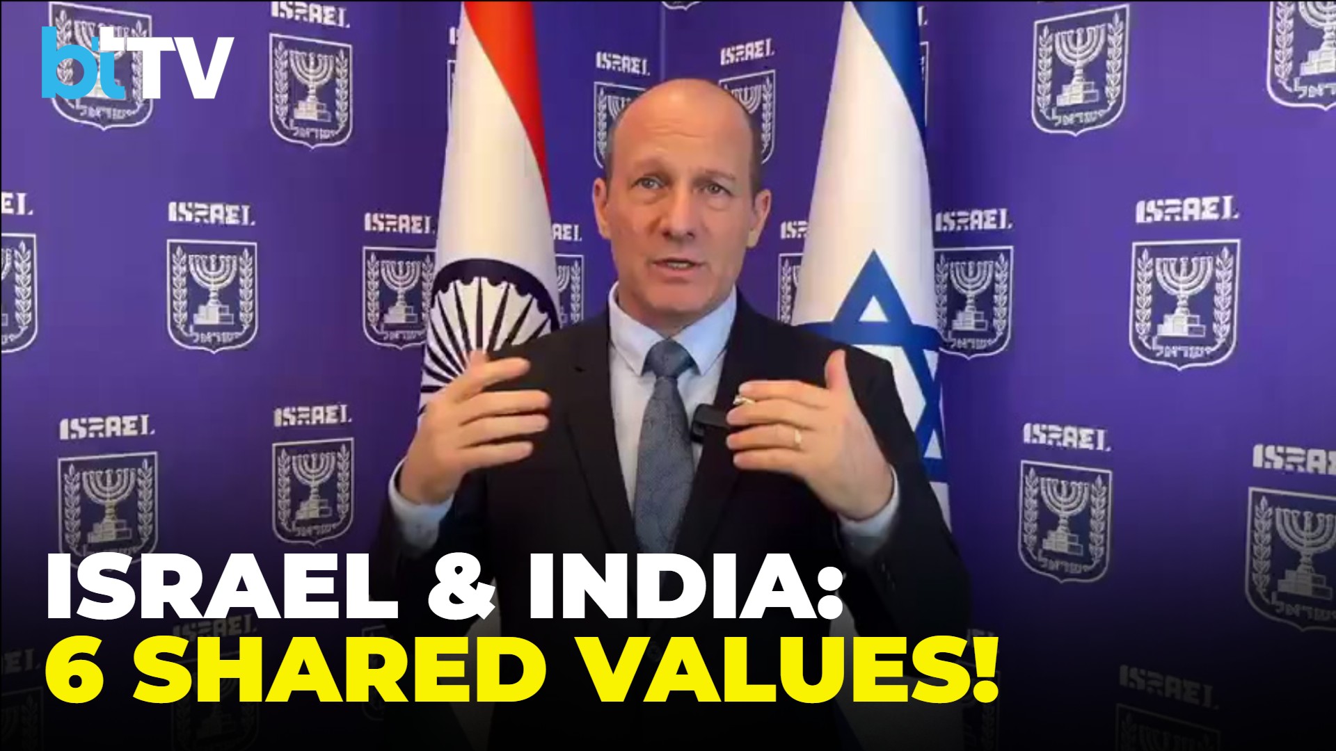 "Ancient Civilizations, Modern States": Israel Ambassador Reuven Azar On 6 Pillars Of India-Israel