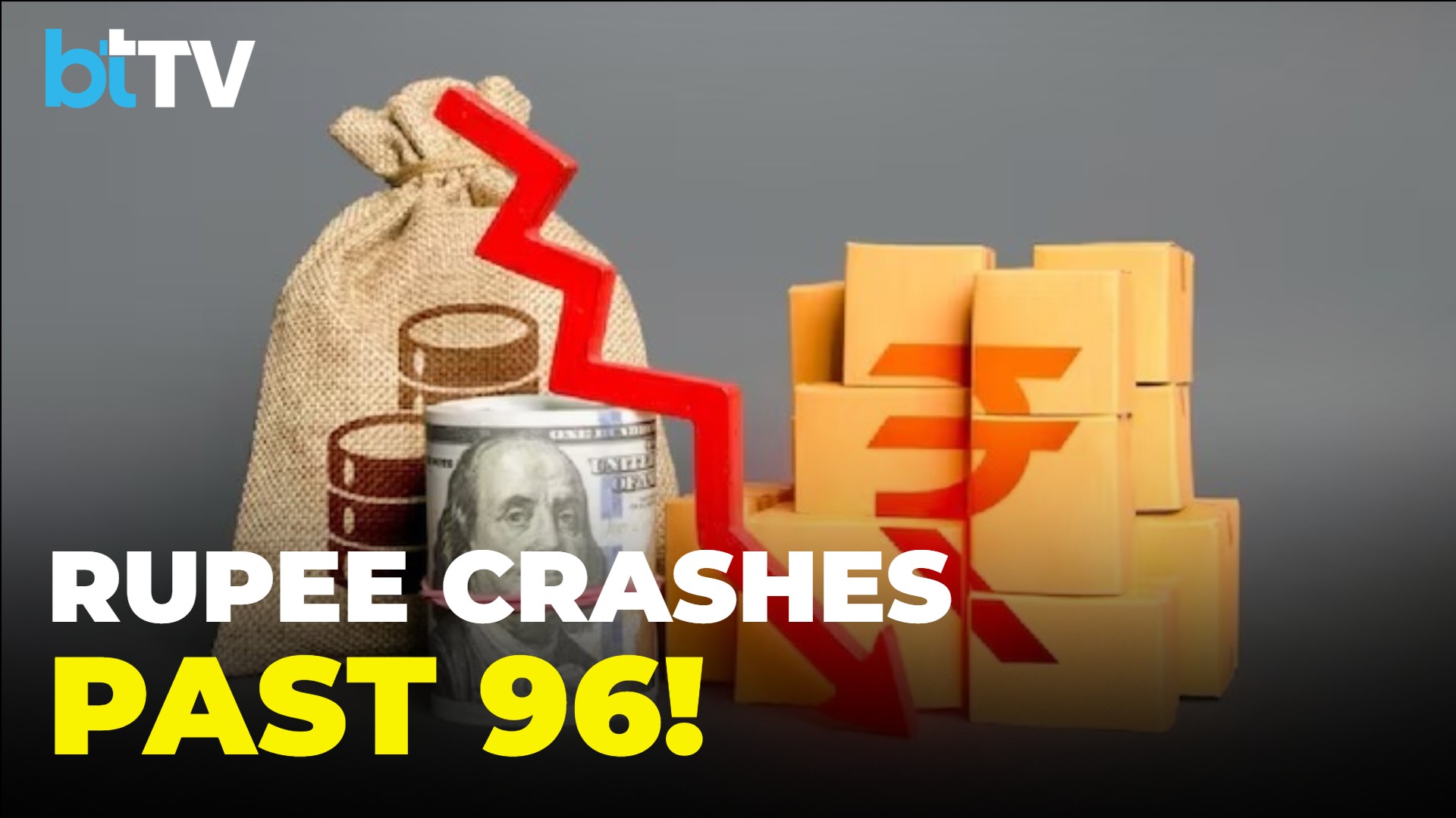 Rupee Hits Historic Low, Slips Beyond 96 Against Dollar | Is ₹100 Per Dollar Coming Next?