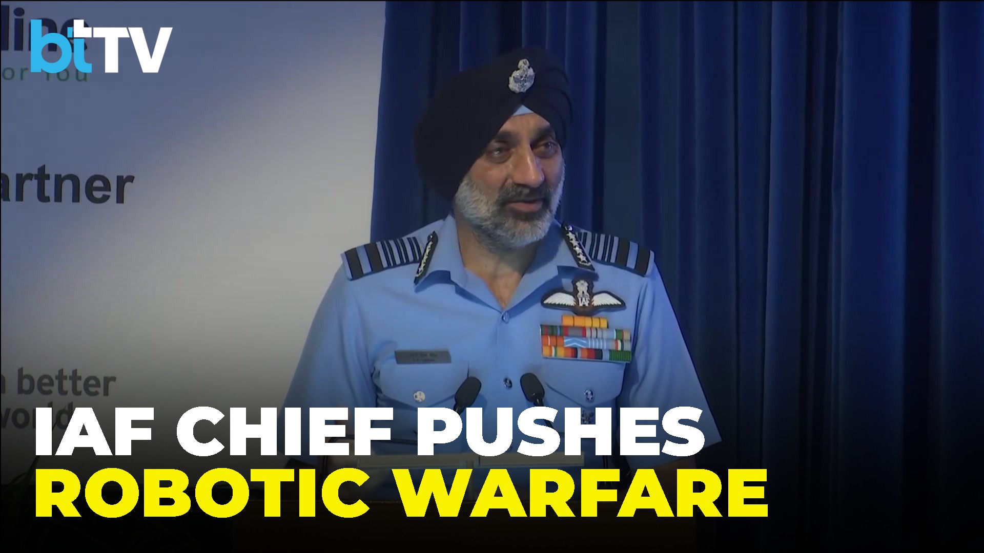 "Don't Wait For 100% Perfect Tech", Warns IAF Chief AP Singh, Pushing For Urgent Robotic Warfare