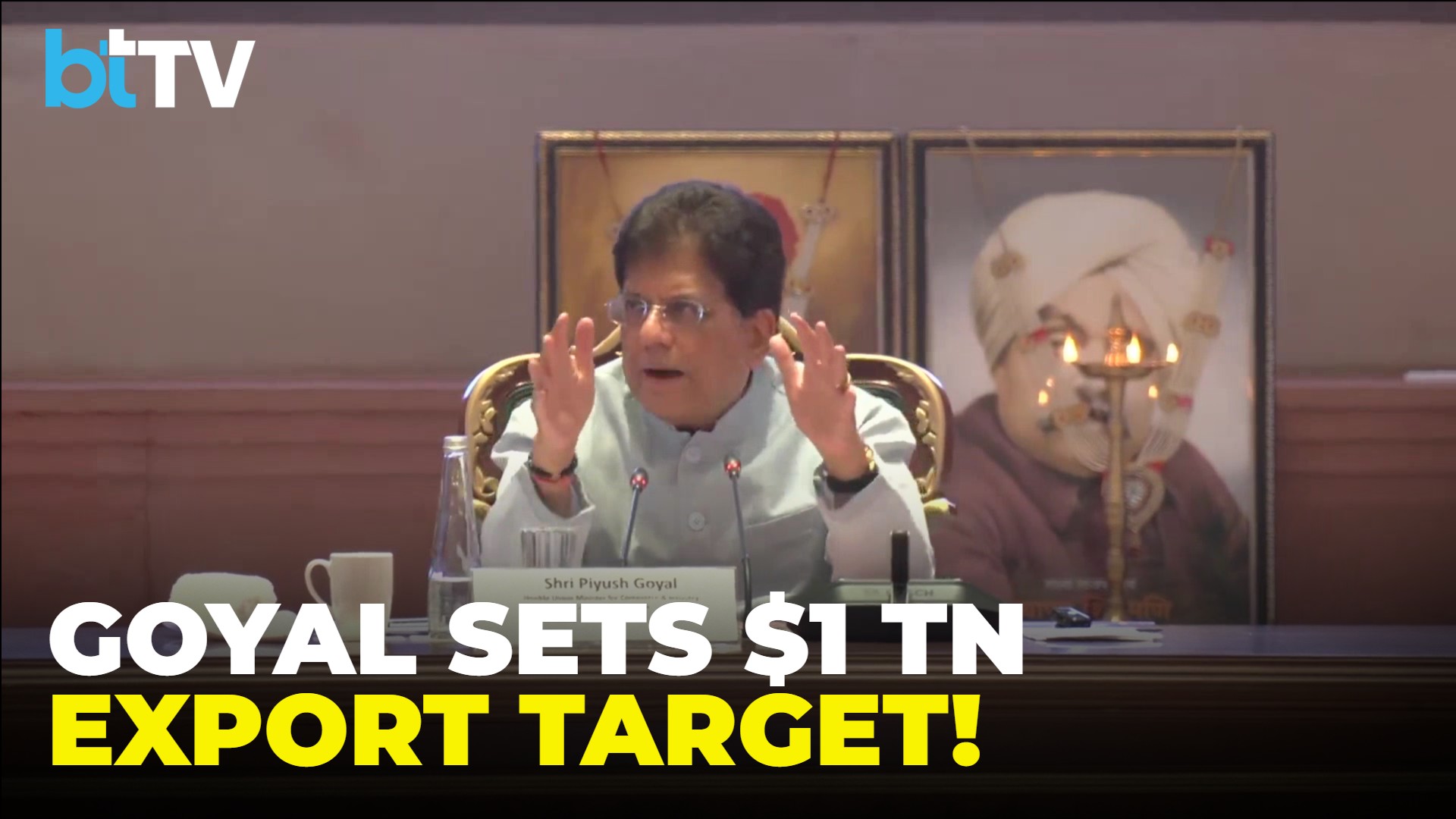 "India An Oasis Amid Global War Crisis": Piyush Goyal Sets Historic $1 Trillion Export Target