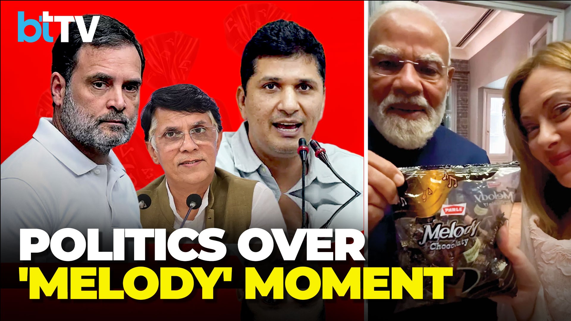 Rahul Gandhi Targets PM Narendra Modi Over Viral Italy ‘Melodi’ Moment | Political Row Erupts