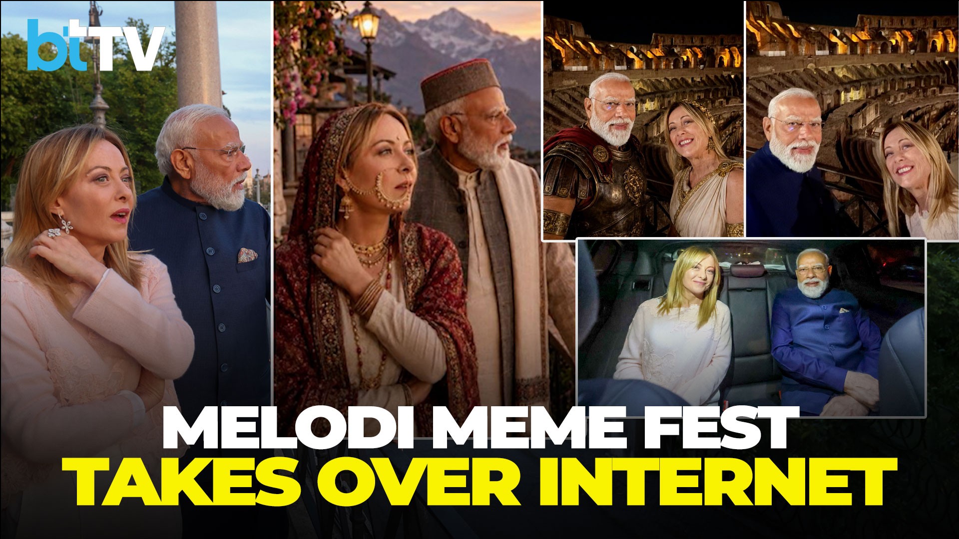 Melodi Reunion In Rome Breaks The Internet! Viral DDLJ AI Video & Wedding Memes Go Viral!