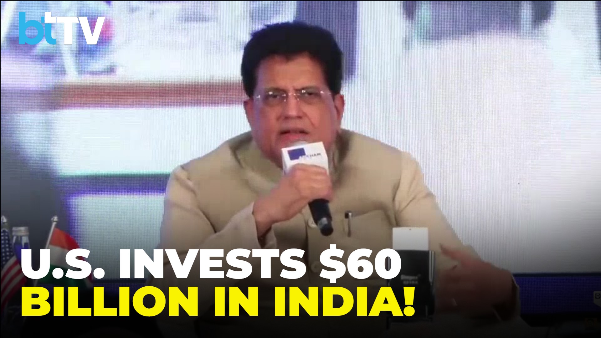 "Not $6.7B, It’s $60B!": Piyush Goyal Reveals Massive U.S. Investment Surge In India At AMCHAM!