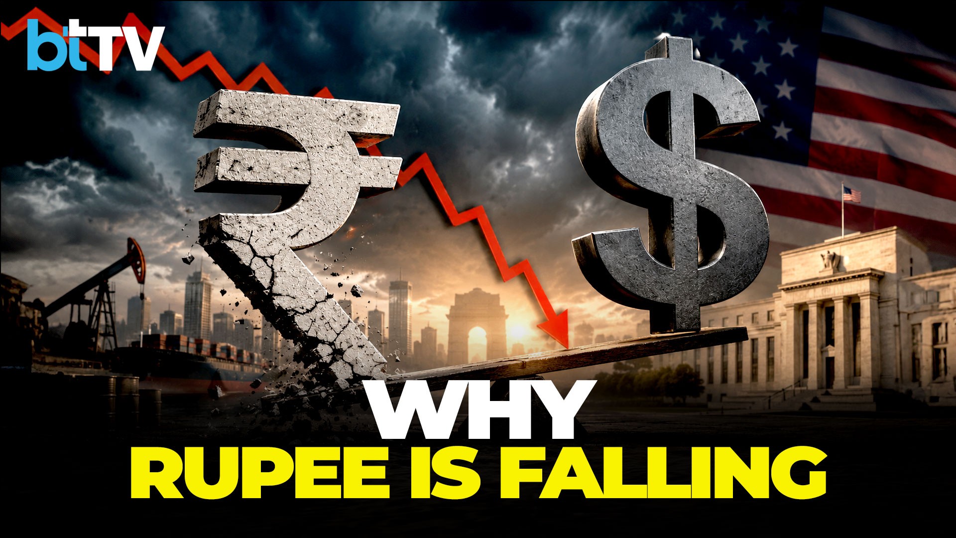 Why The Indian Rupee Is Falling And Why It’s Becoming A Big Economic Concern