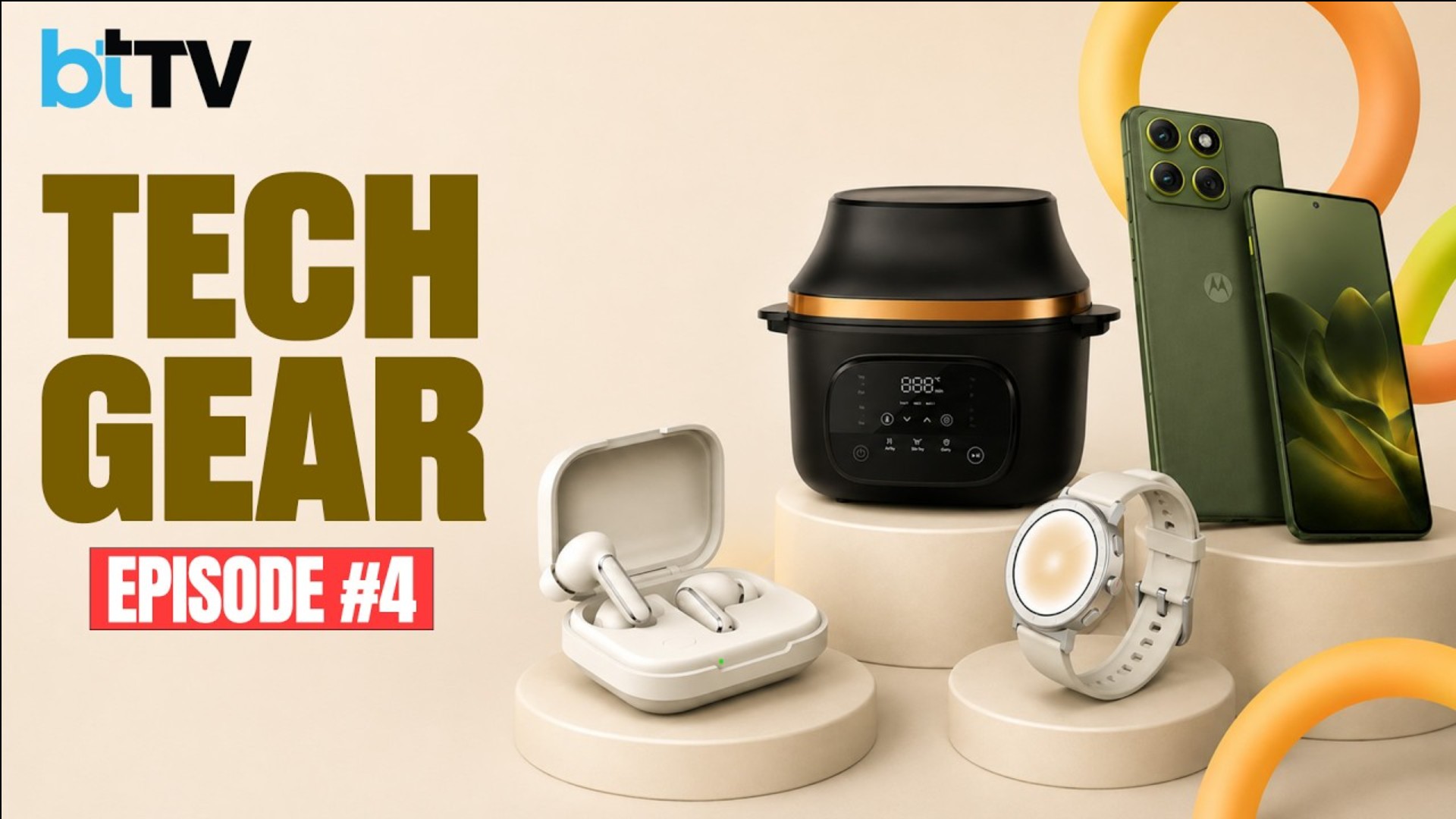 The Tech Gear Show | Tech News | Philips Onechef, Realme Watch S5, Motorola Edge 70 Pro | EP 4