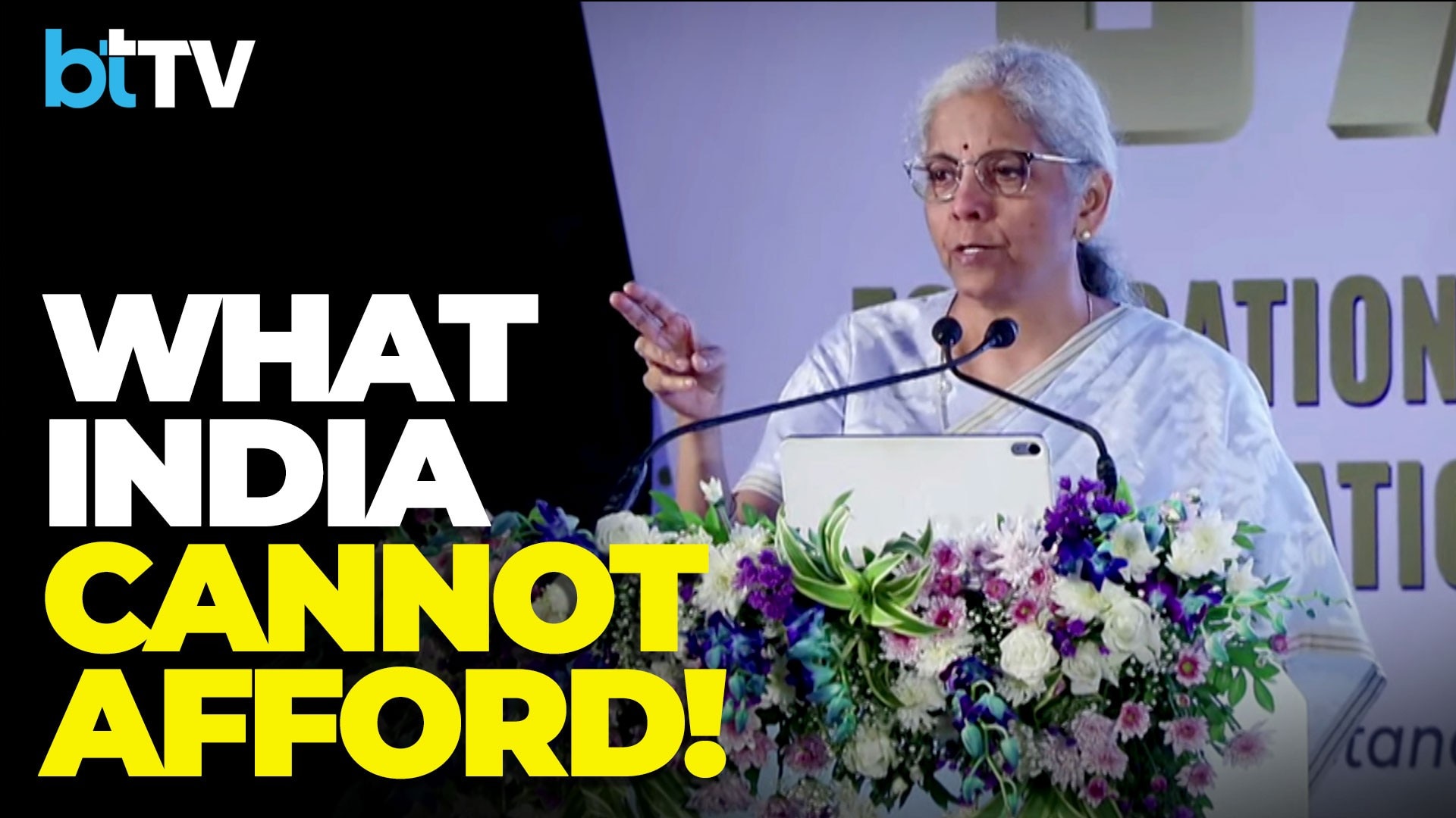 FM Nirmala Sitharaman On The West Asia Challenges And A Big Warning For Indians