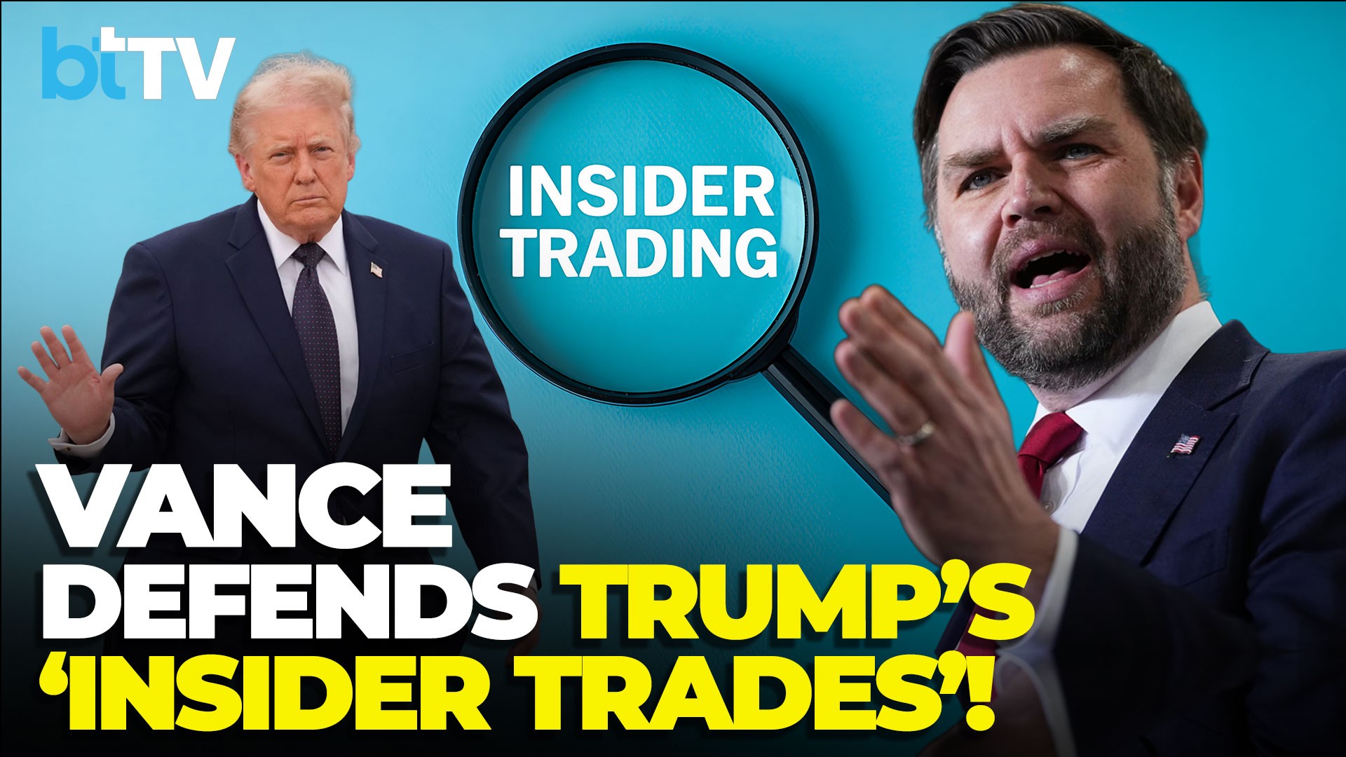 JD Vance Defends U.S. President Donald Trump Amid Stock Trading Ethics Row