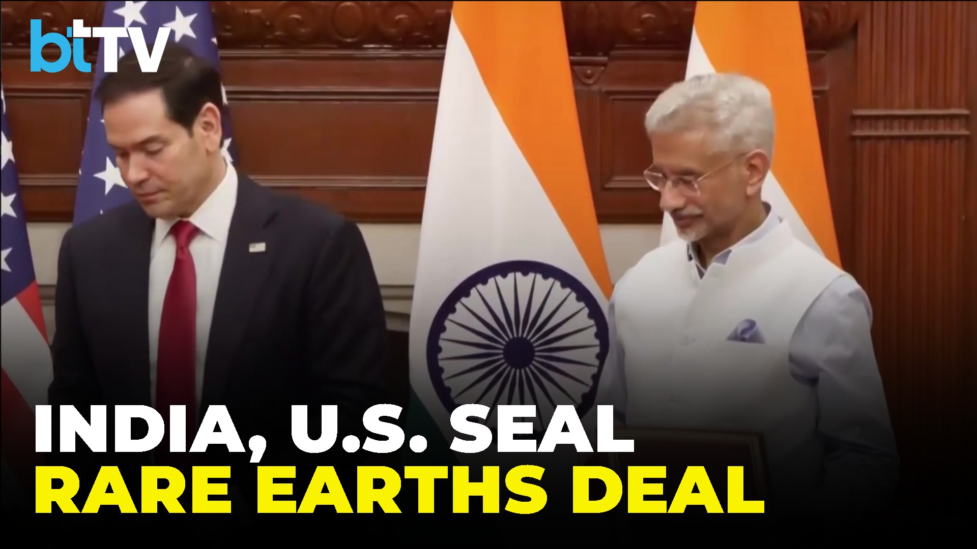 India-U.S. Seal Critical Minerals Pact Amid Global Supply Chain Battle With China