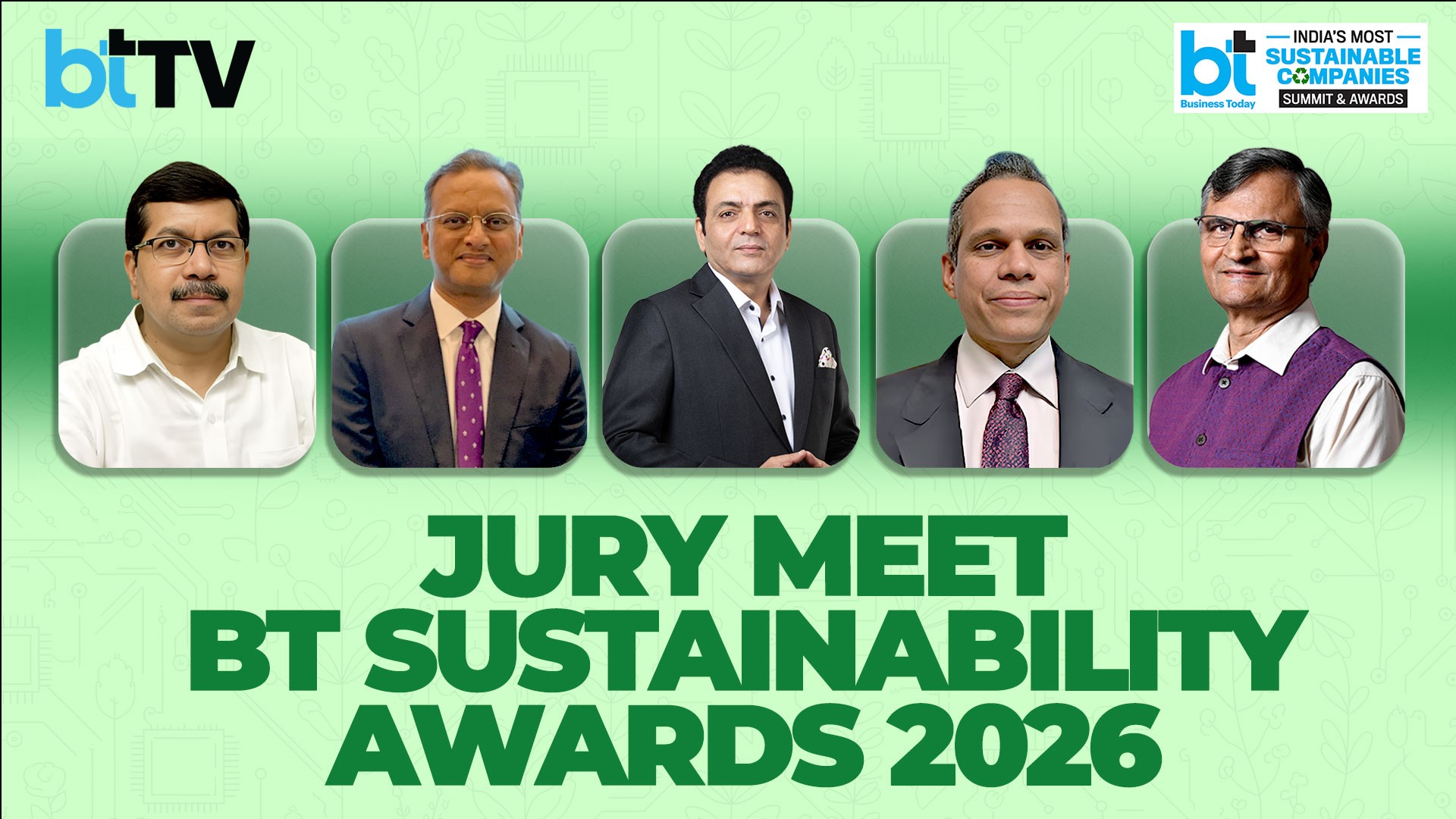 BT Sustainability Awards 2026 | India’s Most Sustainable Companies | Jury Meet