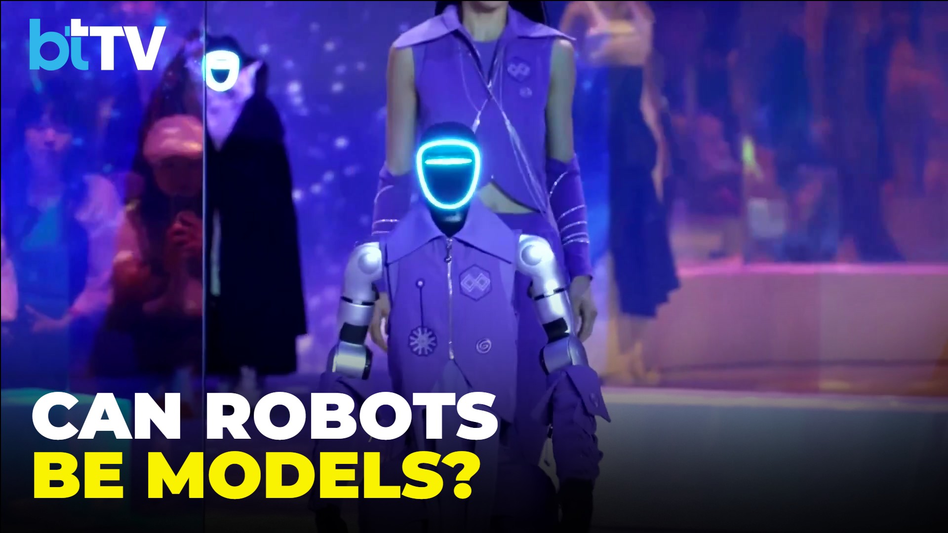 Robots And Humans Walk Together At Futuristic AI Fashion Show In Seoul