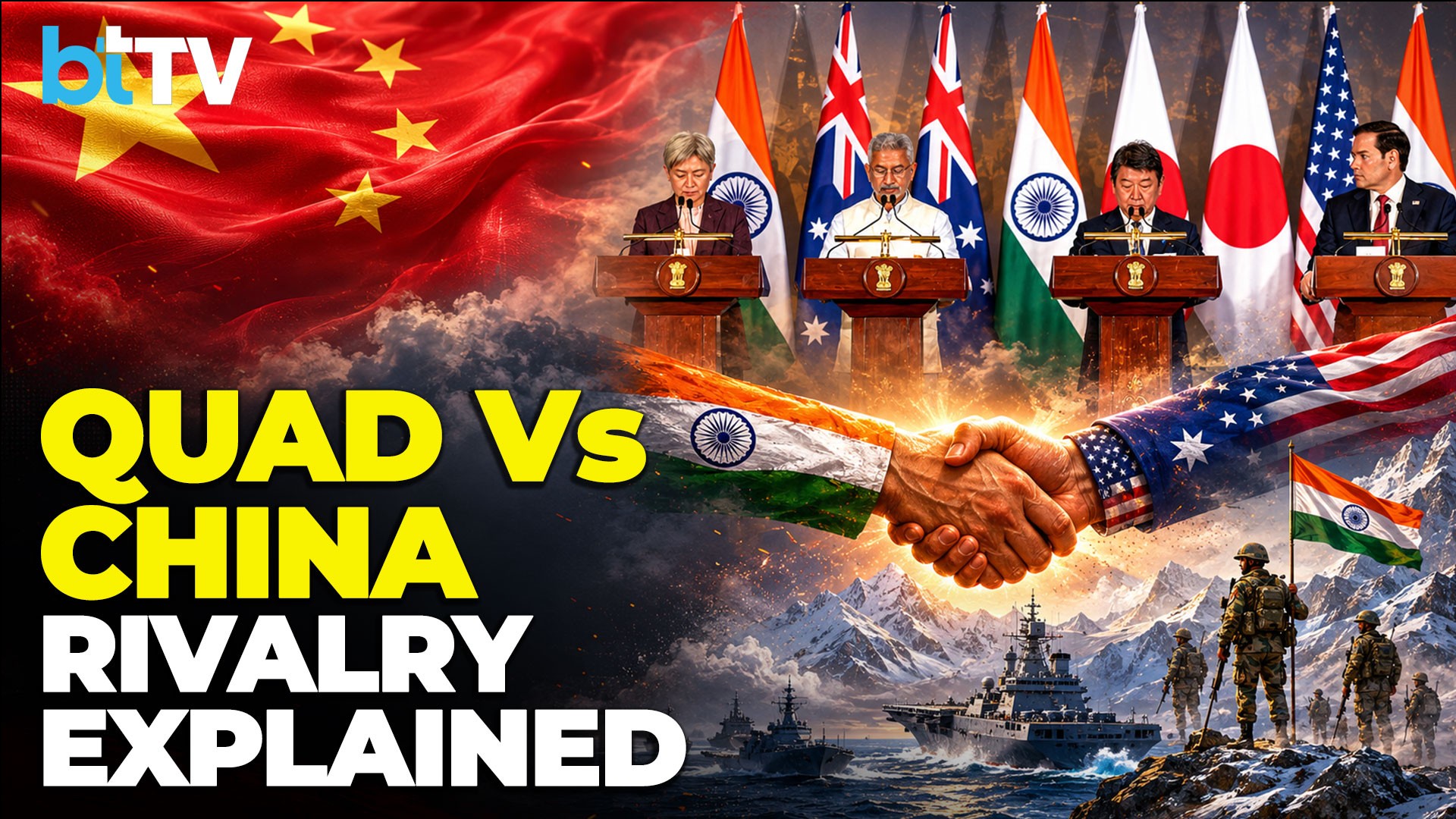 Asia’s New Cold War! Why India Is The Ultimate Battleground For The QUAD & China Explained