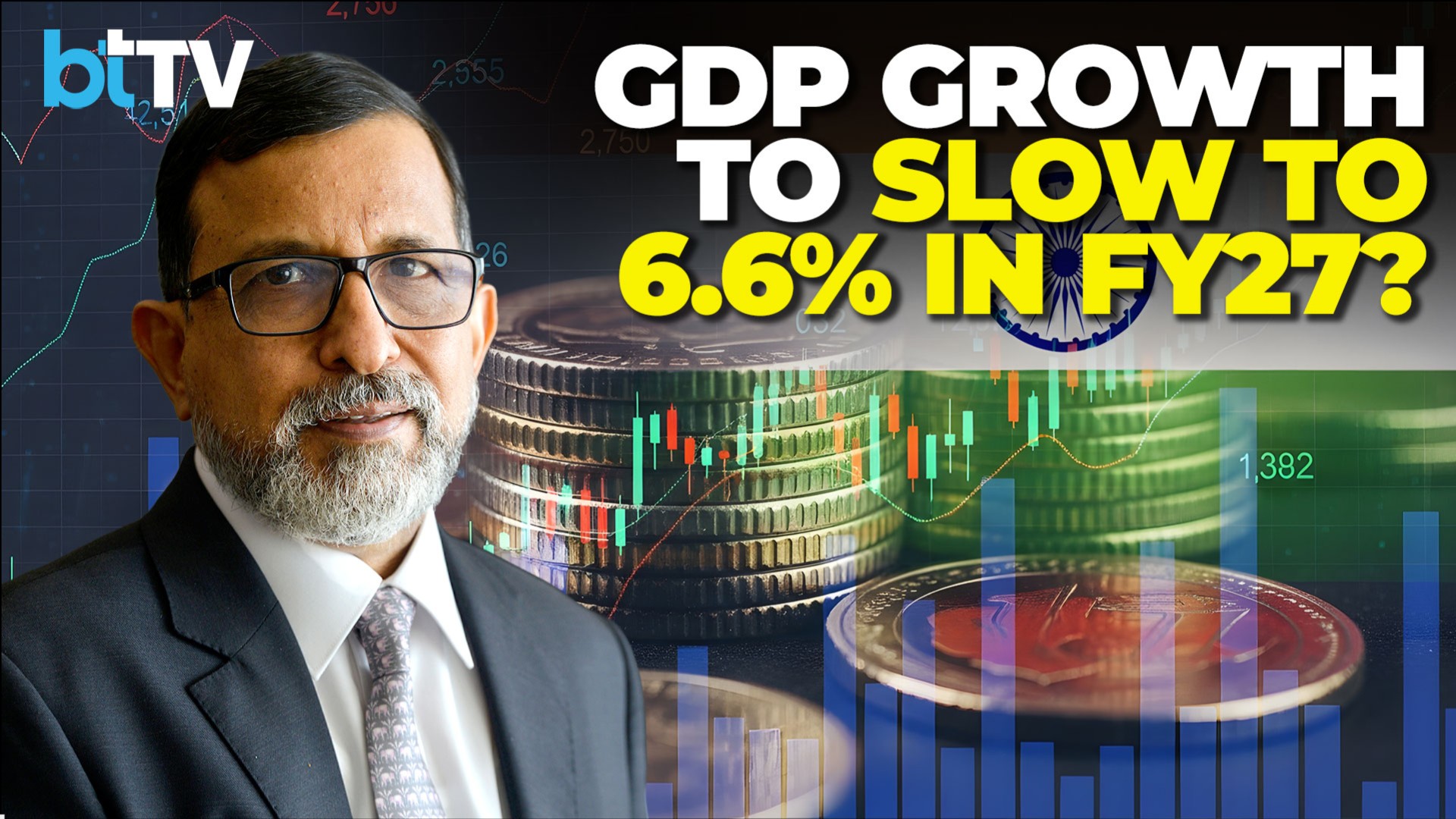 India GDP Growth To Slow To 6.6% In FY27: S&P Global Report
