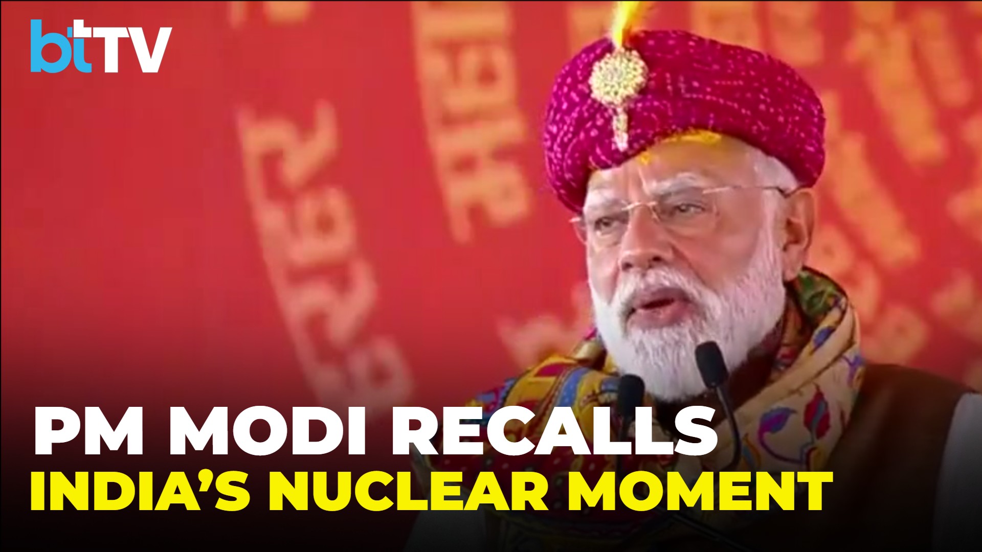 PM Modi Recalls Pokhran Tests, Says No Power On Earth Can Make India Bow Down