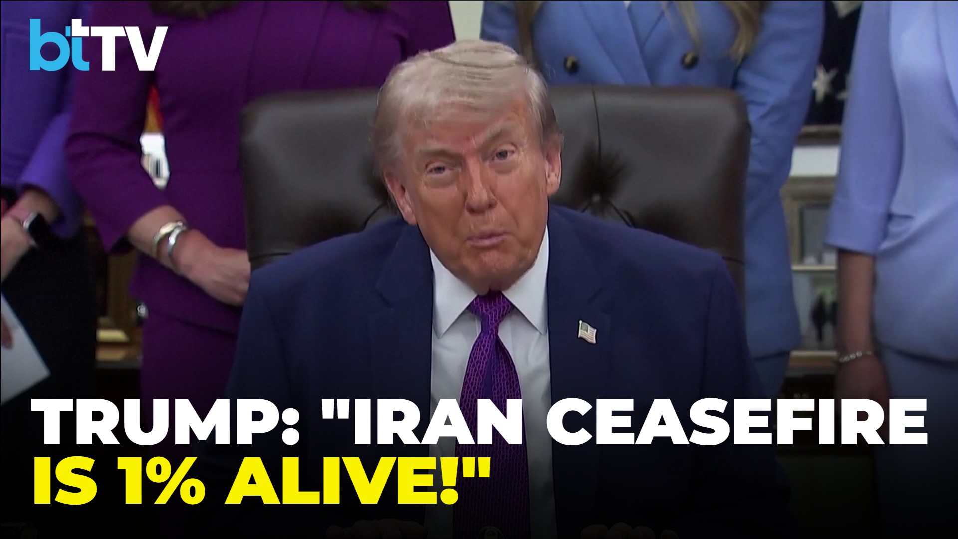"1% Chance Of Life": Trump Declares Iran Ceasefire On Life Support After Rejecting "Stupid" Offer