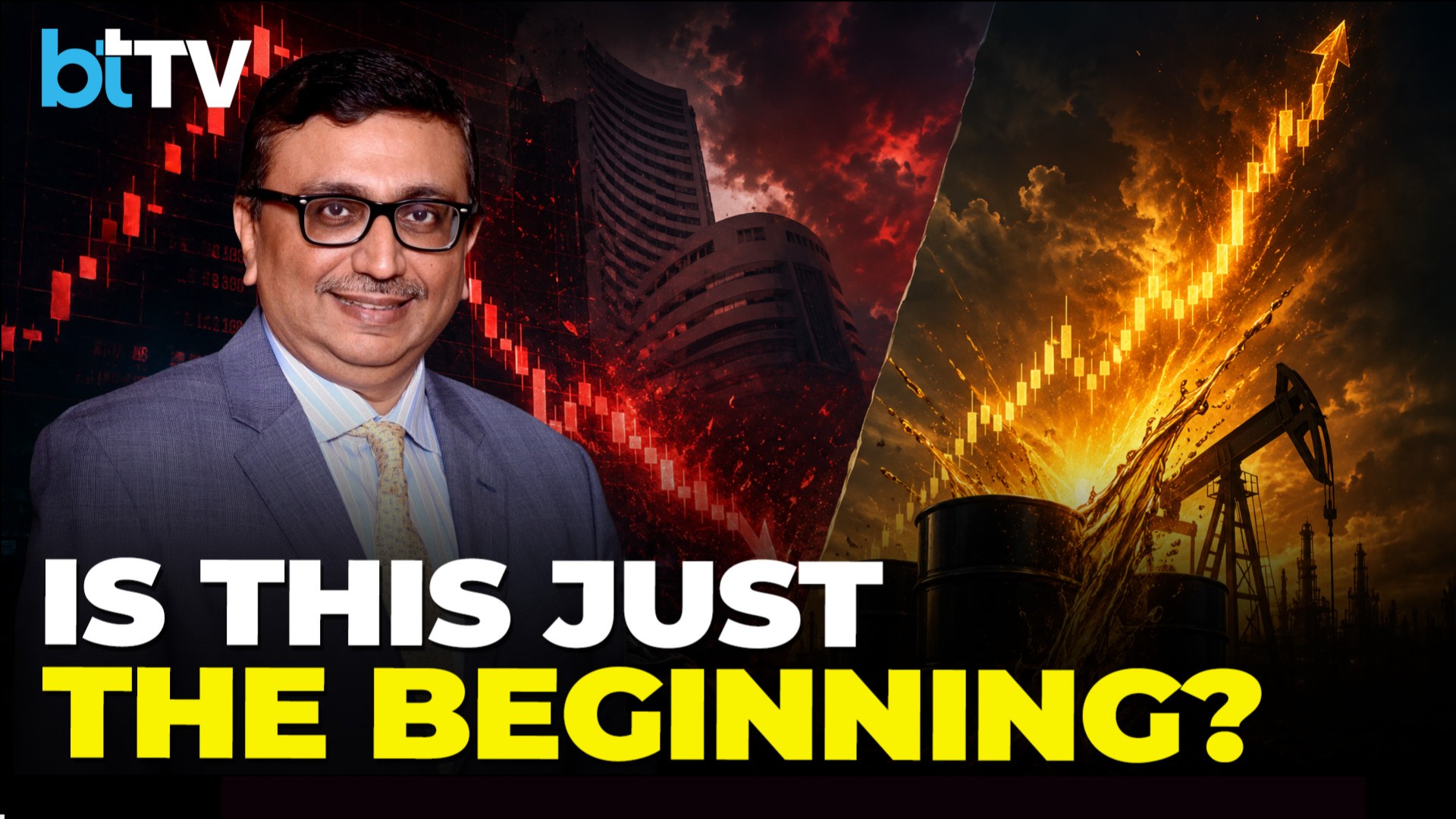 Market Crash Deepens! IT Stocks Sink, Crude Surges | Nischal Maheshwari