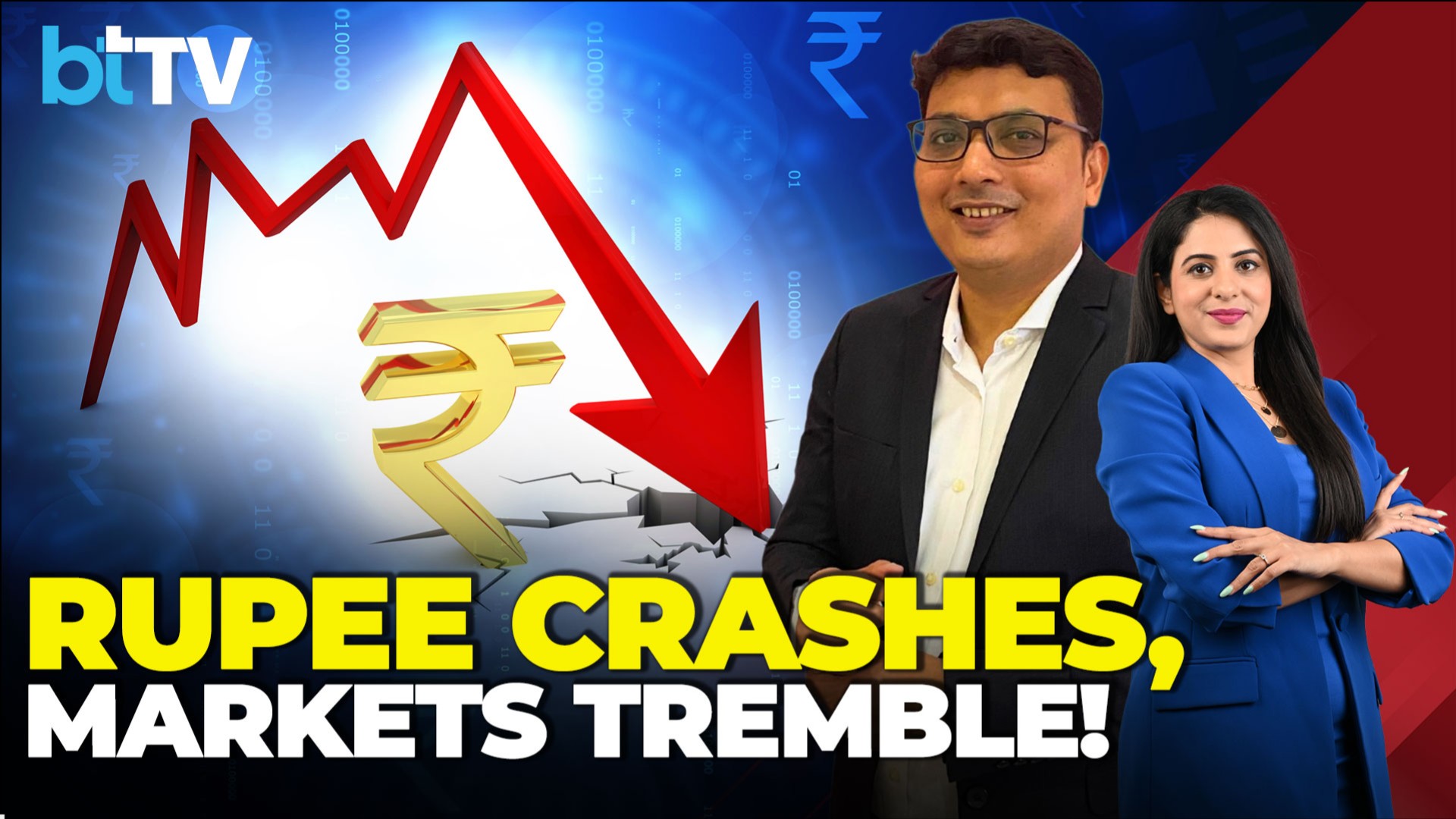 Rupee Crashes To All-Time Low Amid Iran-US Tensions | Oil Shock Hits Markets