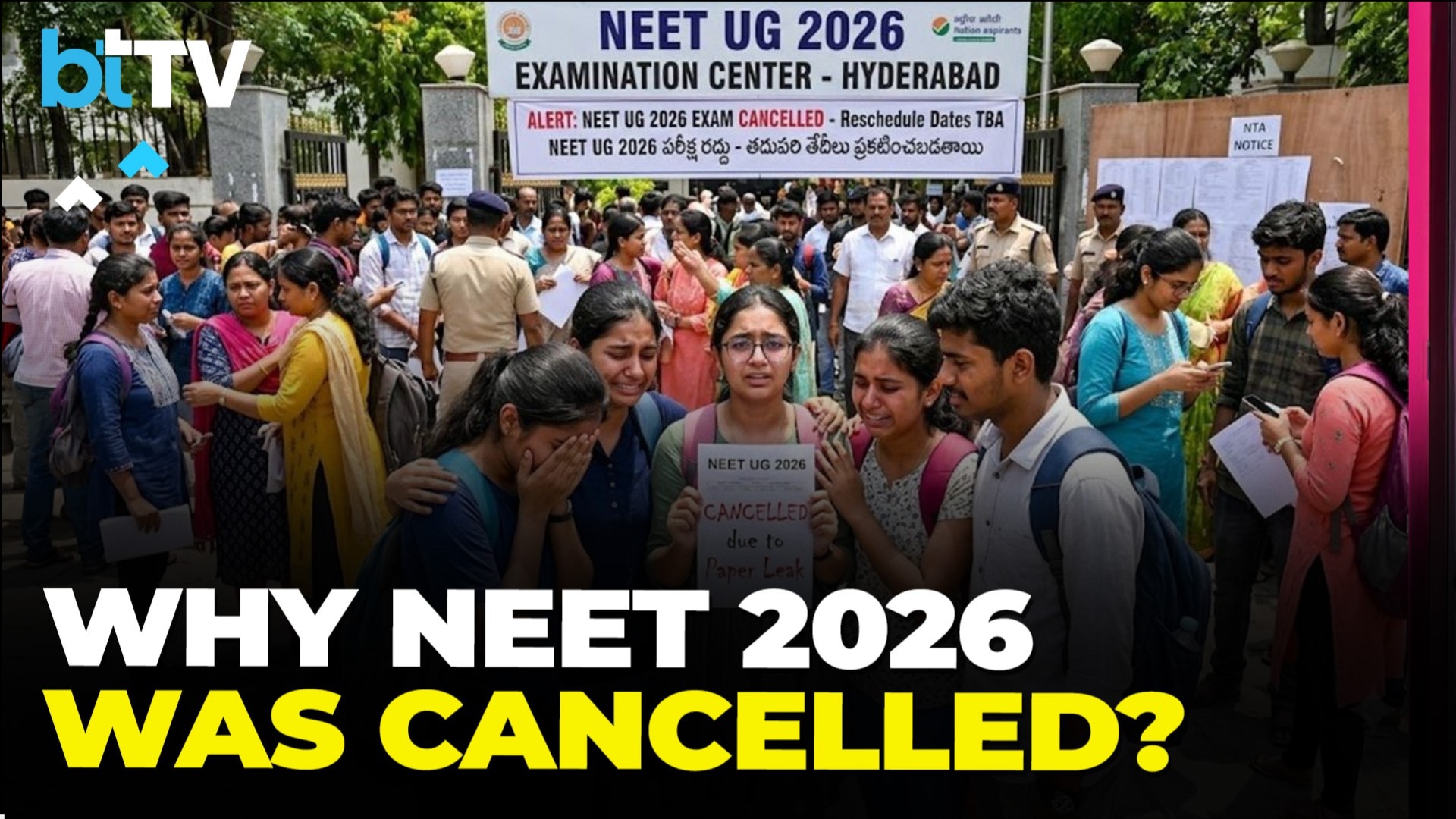 NEET UG 2026 Cancelled Again Amid Massive Paper Leak Scandal, CBI Launches Probe