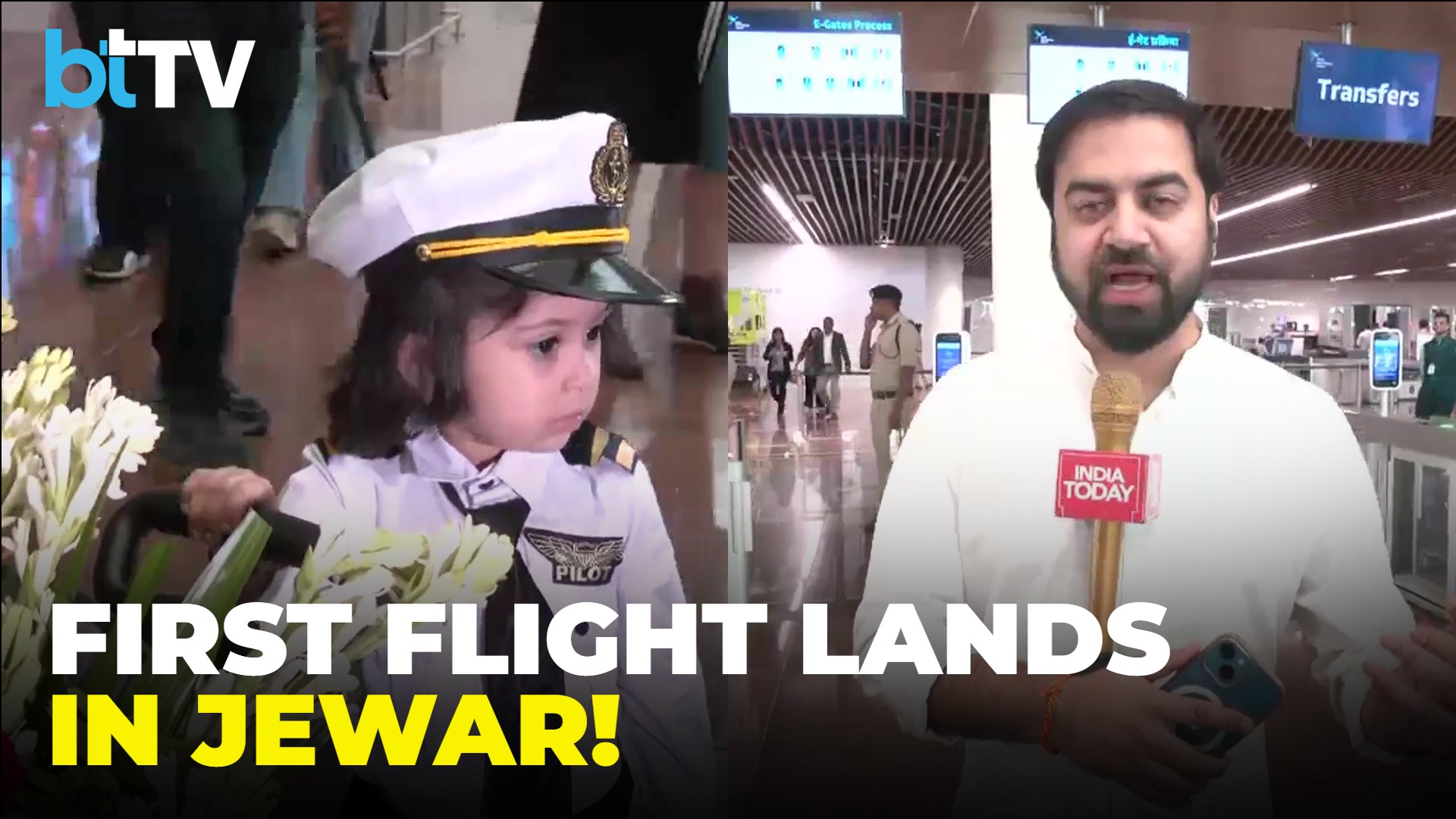 Noida International Airport Goes Live! Inside the Bustling Terminal as First Flights Take Off  | Jewar